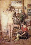 Edouard Vuillard Two British friends Spain oil painting artist